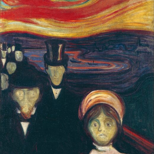 Anxiété Edvard Munch, même origine que le Cri