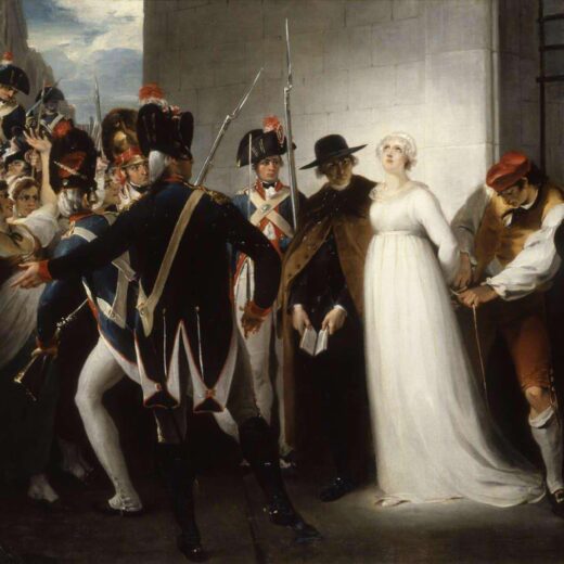 Marie Antoinette conduite à son exécution le 16 octobre 1793 HAMILTON William Lieu de conservation musée de la Révolution française 1794