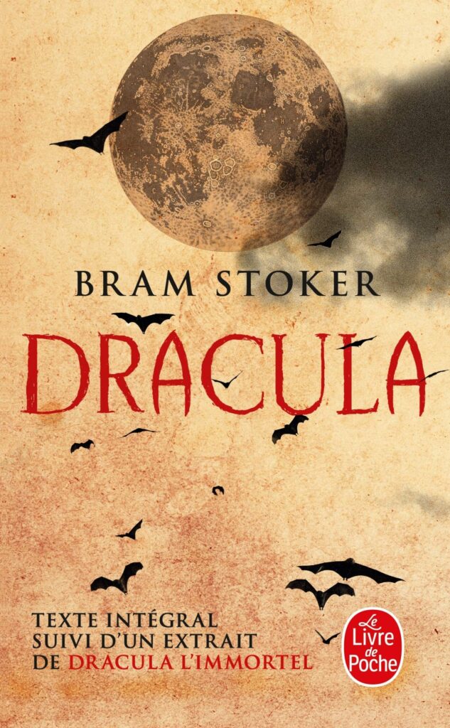 Couverture de Dracula de Bram Stoker aux éditions Le livre de poche