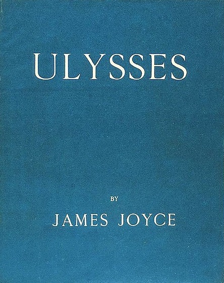 Couverture de la première édition d'Ulysse de James Joyce