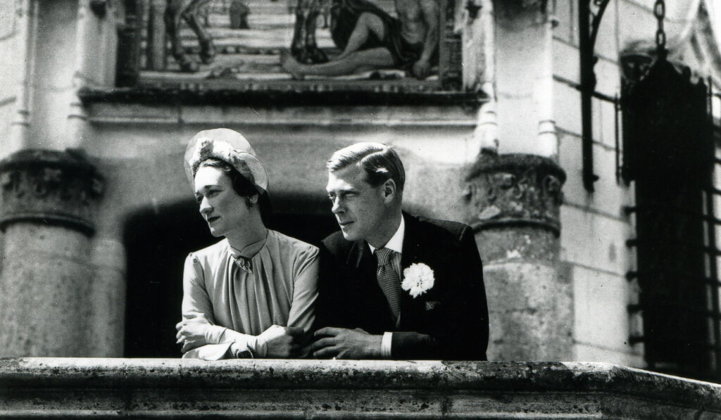 L'ex-roi Edward VIII épouse l'Américaine Wallis Simpson au château de Candé le 3 juin 1937. © (Photo, Cécil Beaton / Sotheby's). (Visite du château et domaine de Candé, joyau de la Renaissance !).
