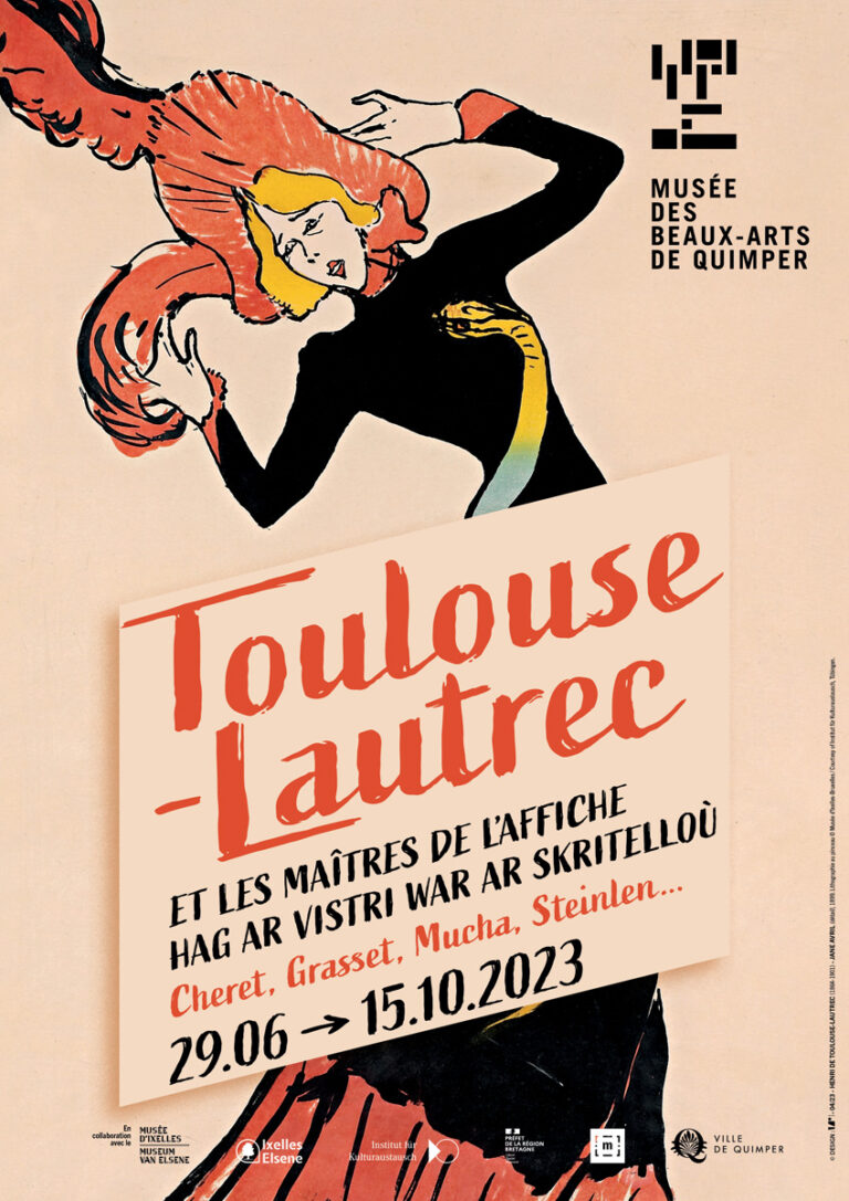 Exposition Toulouse-Lautrec et les maîtres de l’affiche au MBA de Quimper !