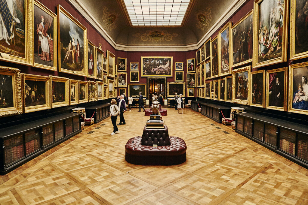 Musée Condé. ©LJC. (Expositions : Rembrandt et le siècle d'or néerlandais au château de Chantilly !).