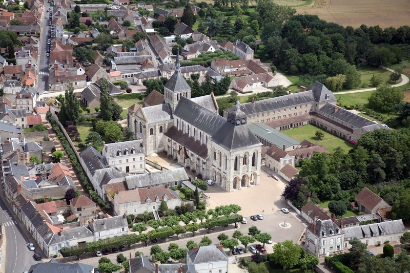 Abbaye Saint-Benoît-sur-Loire. Crédit photo Conservation Départementale du Loiret. (Patrimoine : Visite de L’abbaye de Saint-Benoît-sur-Loire (Fleury) !).