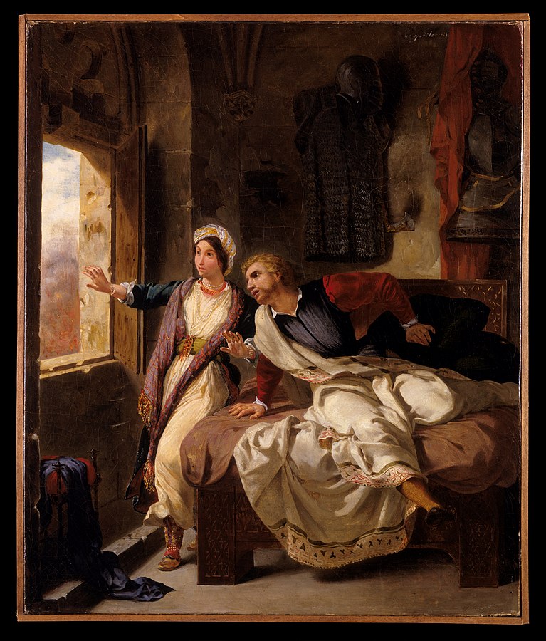 Eugène Delacroix : Rebecca et Ivanhoé blessé (1823). Crédit photo Metropolitan Museum of Art New York