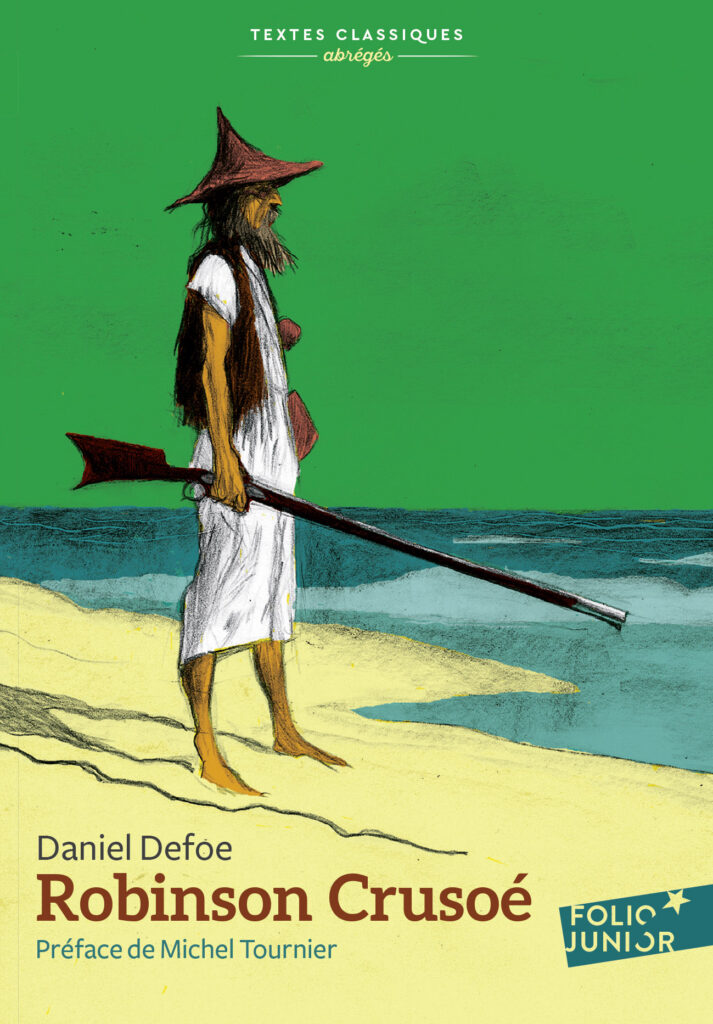 Robinson Crusoé de Daniel Defoe aux éditions Folio Junior