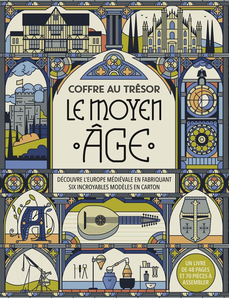 Coffre au trésor - Le Moyen Âge aux éditions Gallimard