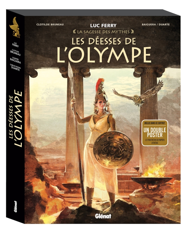 Les déesses de l'Olympe aux éditions Glénat
