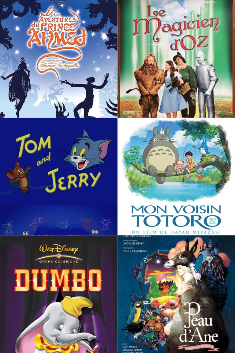 Meilleurs films et séries pour enfants de 3 à 6 ans