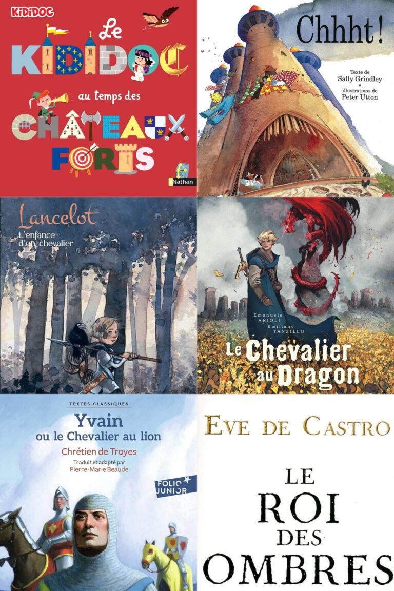 Meilleurs livres de chevaliers et châteaux forts pour enfants