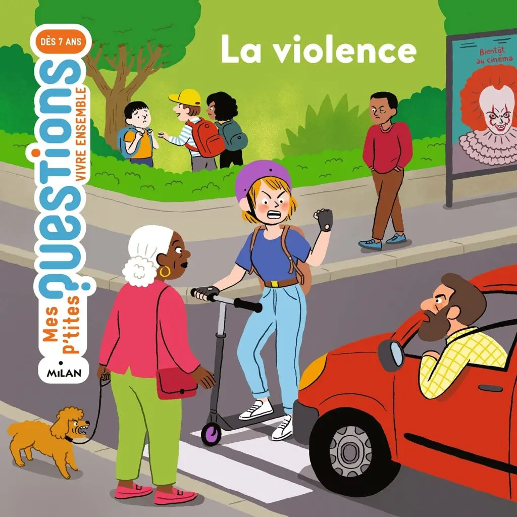 La violence aux éditions Milan. (Meilleurs livres jeunesse pour aborder la violence avec les enfants).