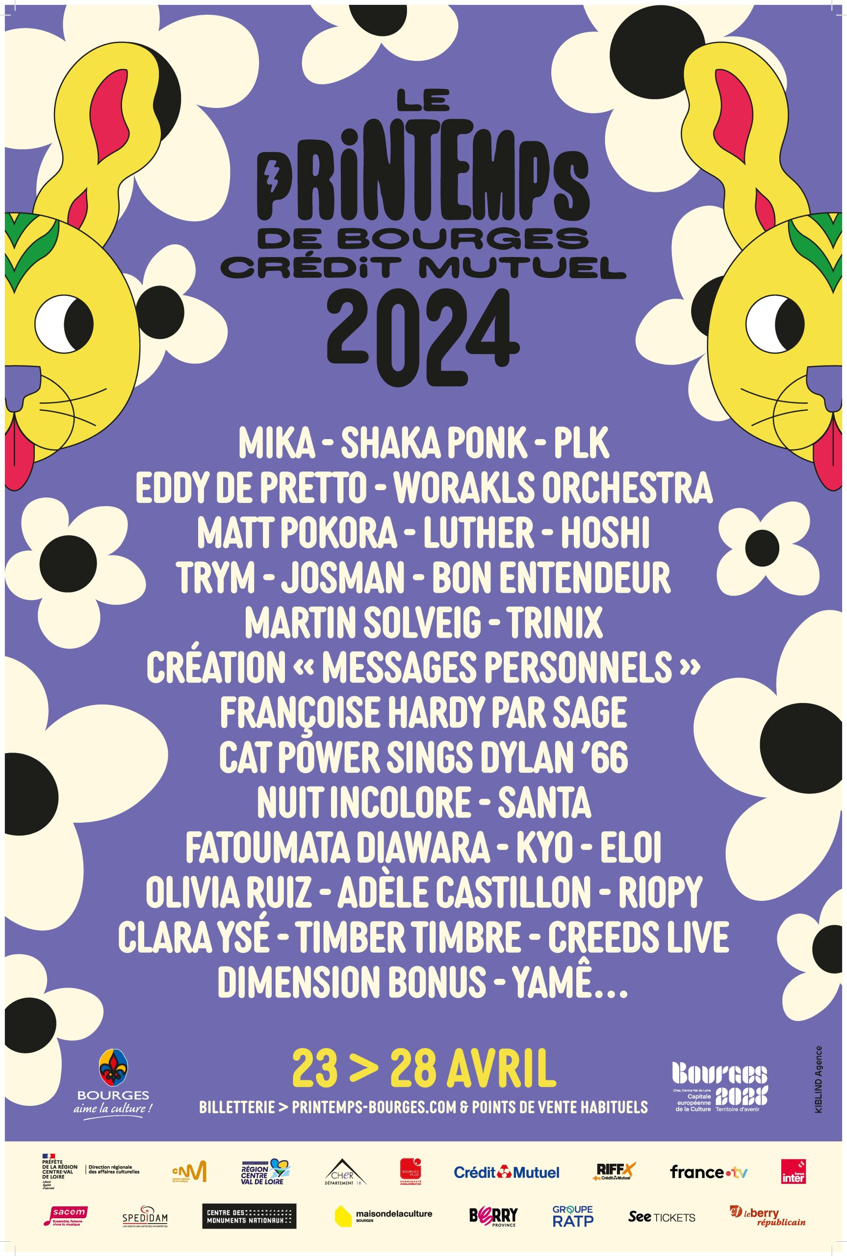 Festival Le Printemps de Bourges 2024