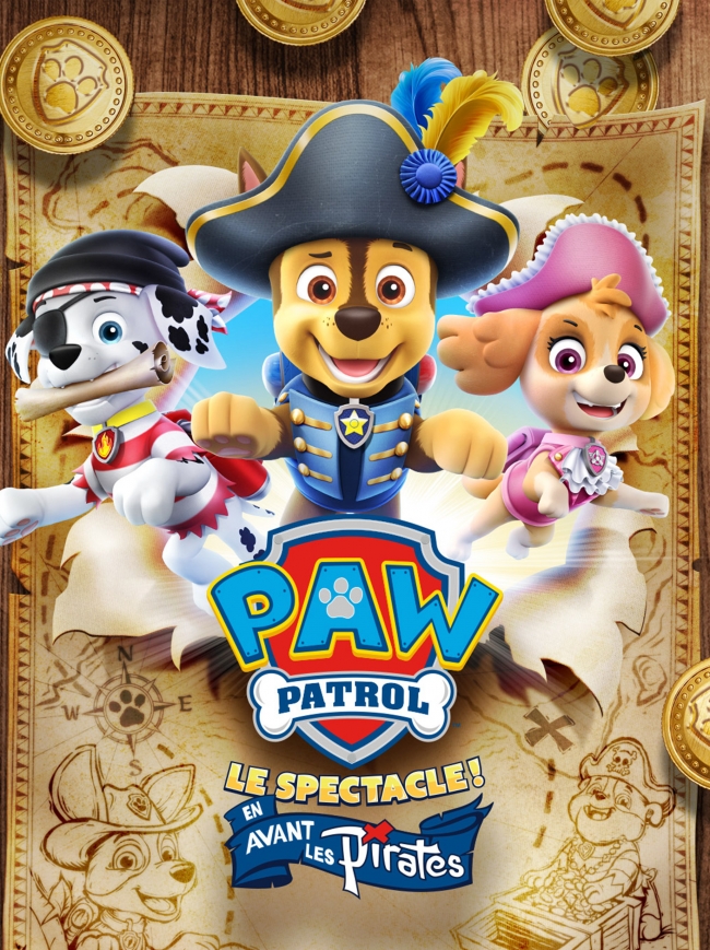 Spectacle Pat’ Patrouille En Avant Les Pirates à Paris