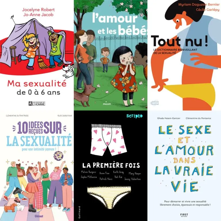 Meilleurs livres jeunesse pour parler de sexualité aux enfants