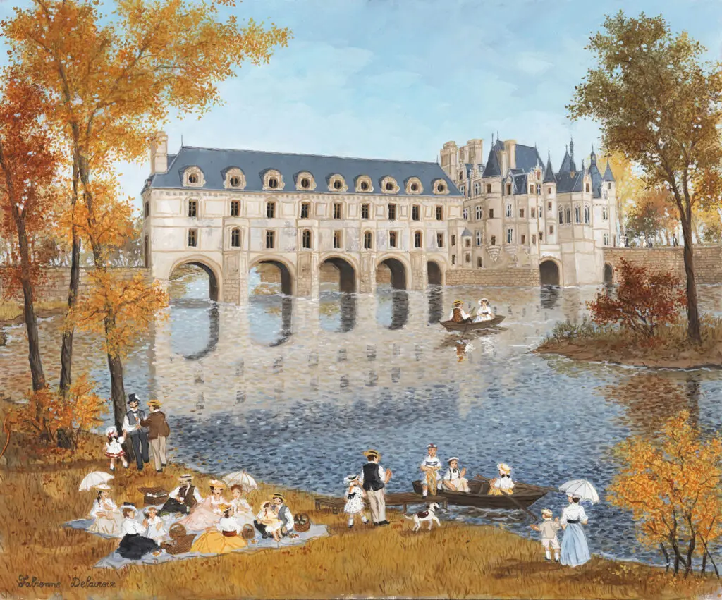 Puzzle en bois Michèle Wilson "Le château de Chenonceau (350 pièces)