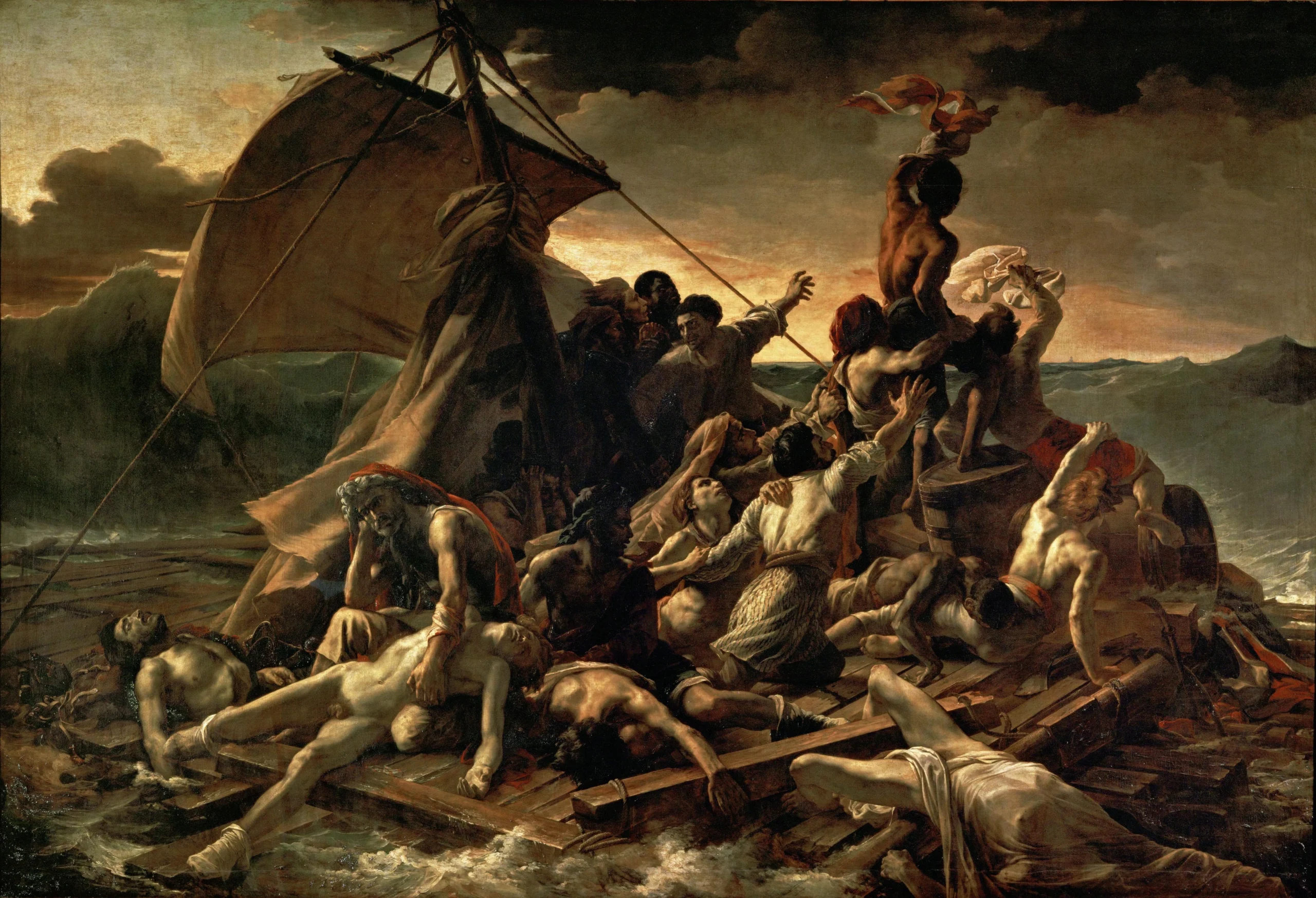 Découvrez Le radeau de la Méduse de Théodore Géricault au Louvre Paris