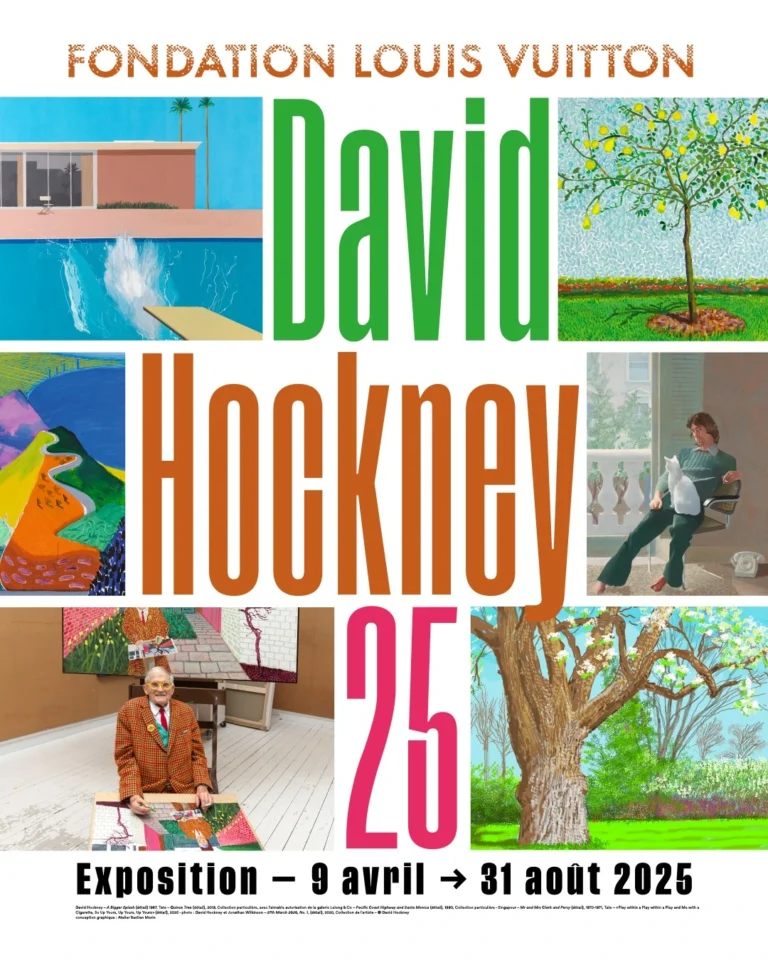 Exposition David Hockney 25 : une rétrospective exceptionnelle à la Fondation Louis Vuitton !