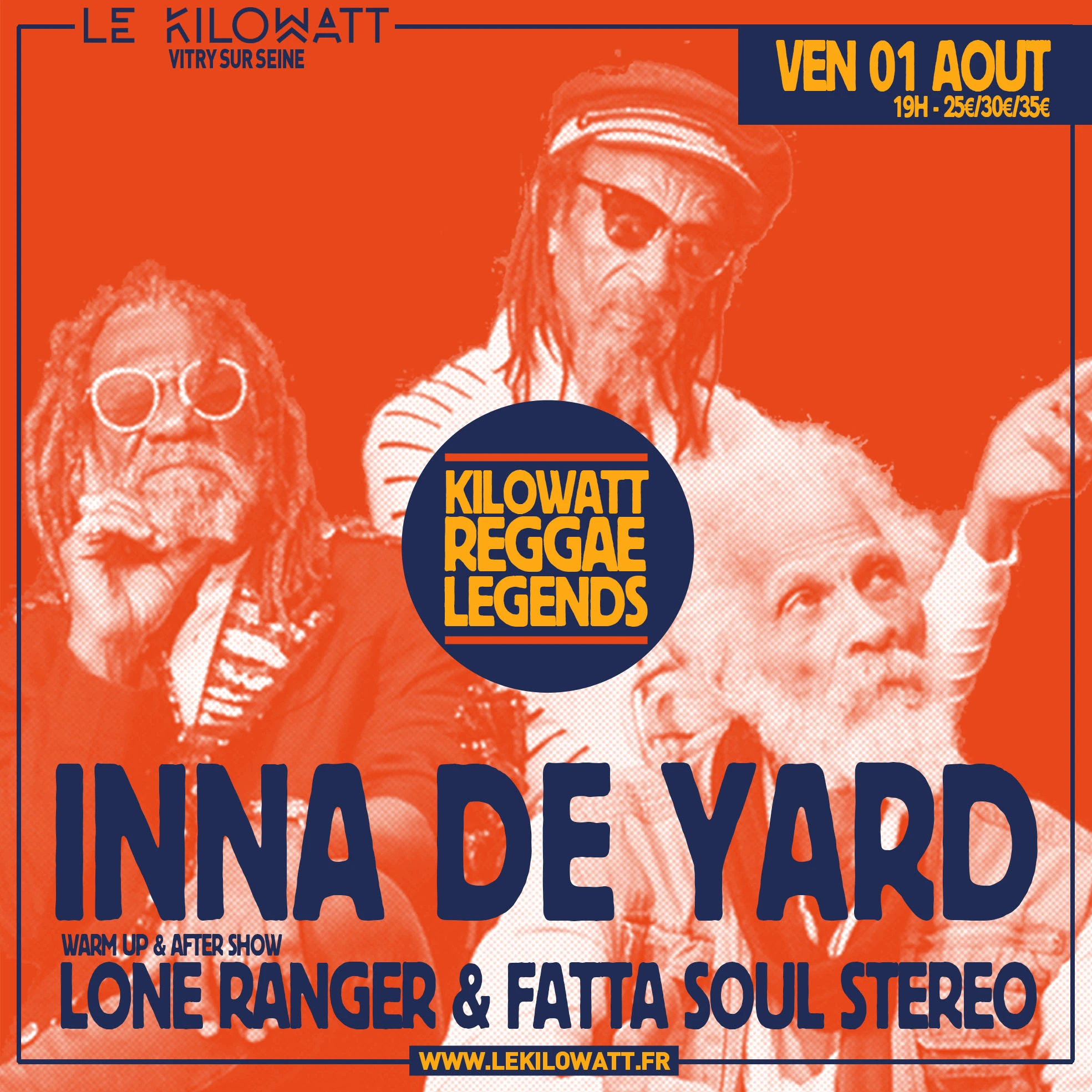 Concert Reggae Legends Vitry-sur-Seine