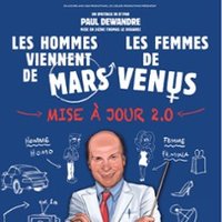 Les Hommes viennent de Mars et les Femmes de Vénus – Mise à jour 2.0 – Tournée Pau