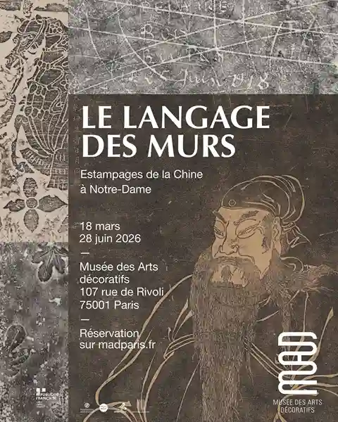 Exposition Le langage des murs Musée des Arts décoratifs Paris